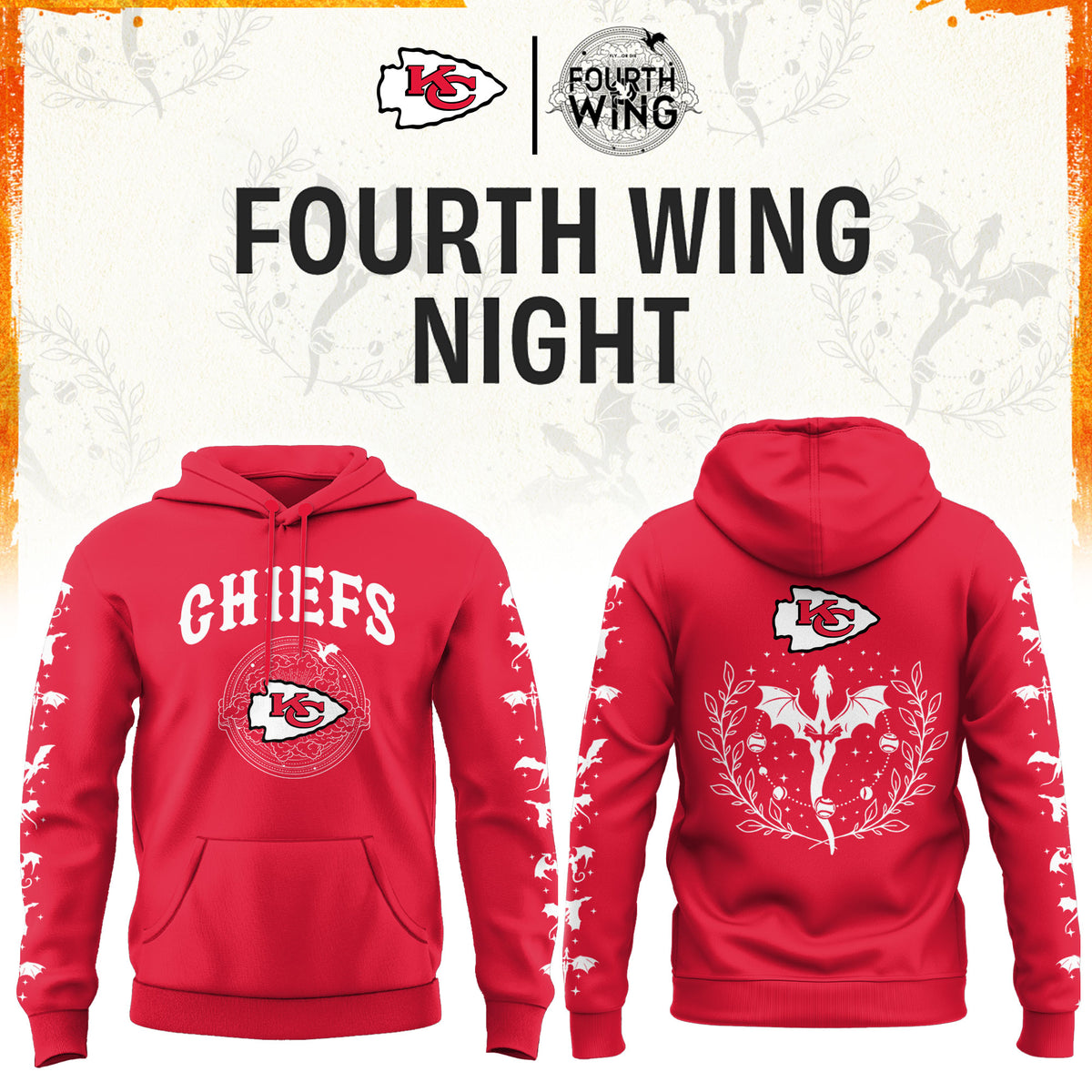 All Team NFL x Dragon Wing Fantasy Night 2026 Hoodie