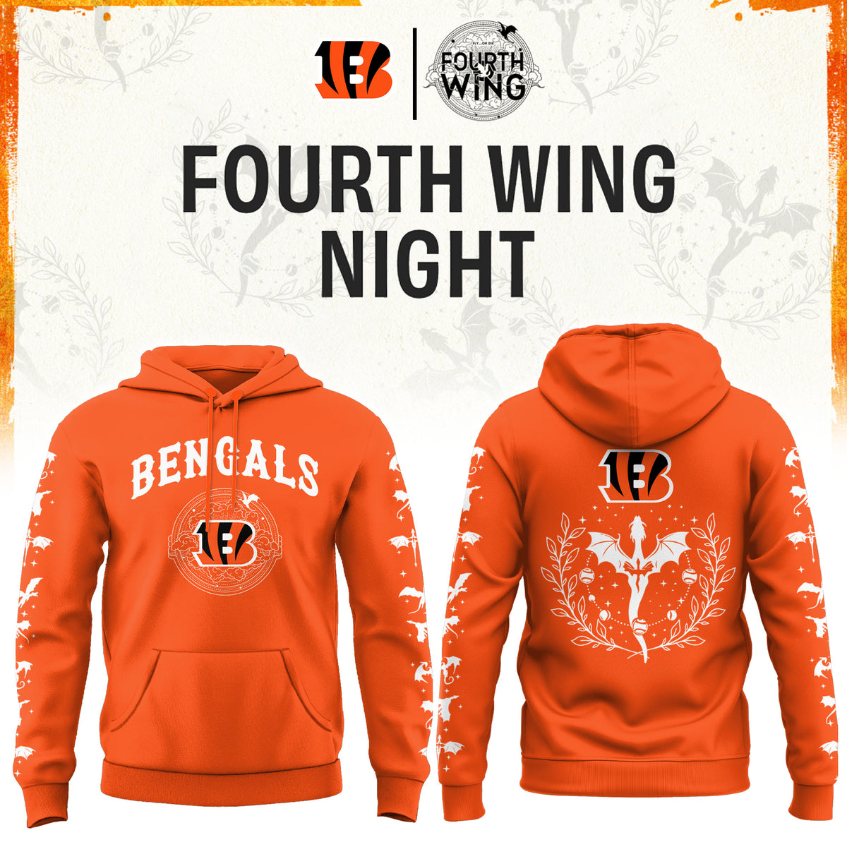All Team NFL x Dragon Wing Fantasy Night 2026 Hoodie