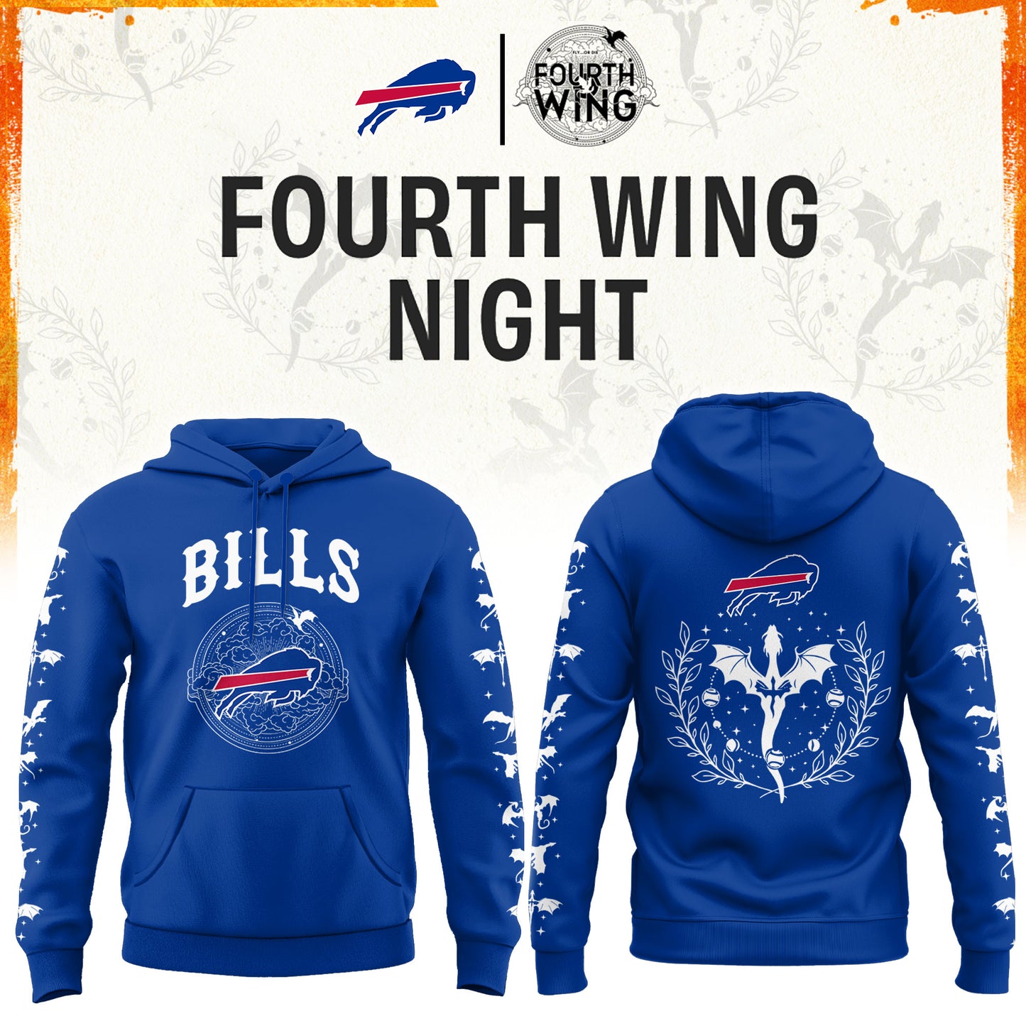 All Team NFL x Dragon Wing Fantasy Night 2026 Hoodie