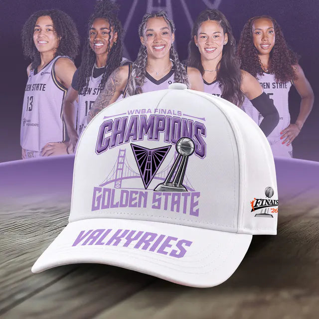 Limited Edition Golden State Valkyries 2026 WNBA Champions Cap