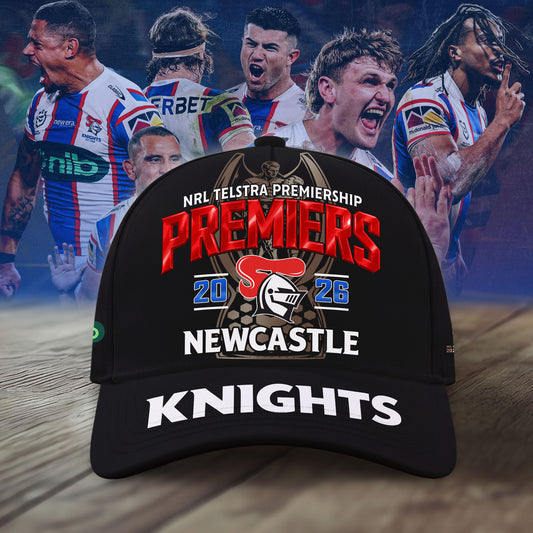 Limited Edition Newcastle Knights 2026 NRL Premiers Cap