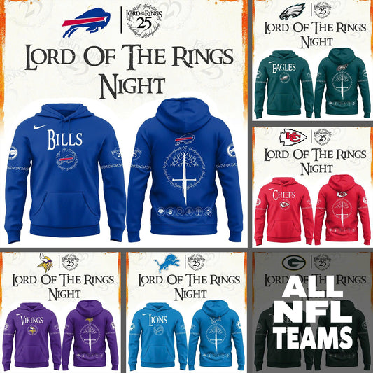 All Team NFL x The Lord of The Rings 2026 Hoodie