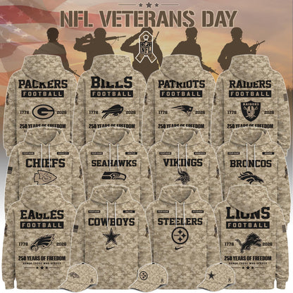 All Team NFL x Veterans Day 2026 Hoodie