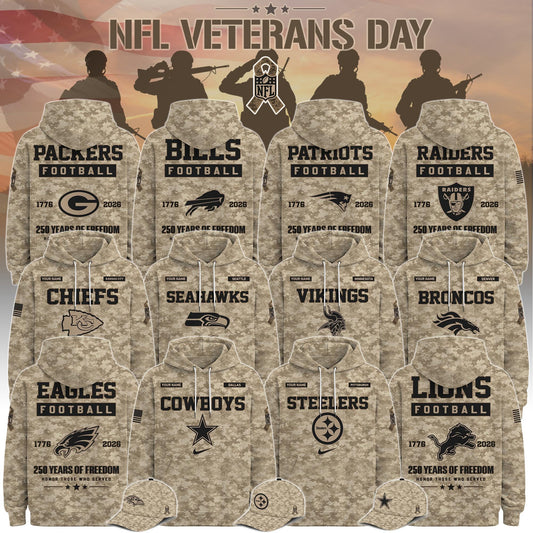 All Team NFL x Veterans Day 2026 Hoodie