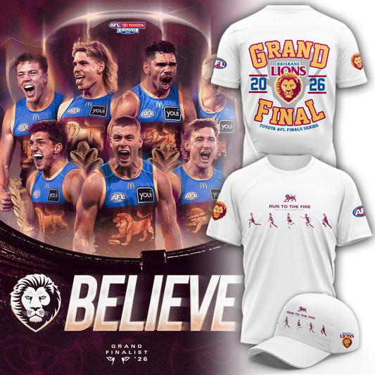 Limited Edition Brisbane Lions 2026 AFL Grand Final T-shirt