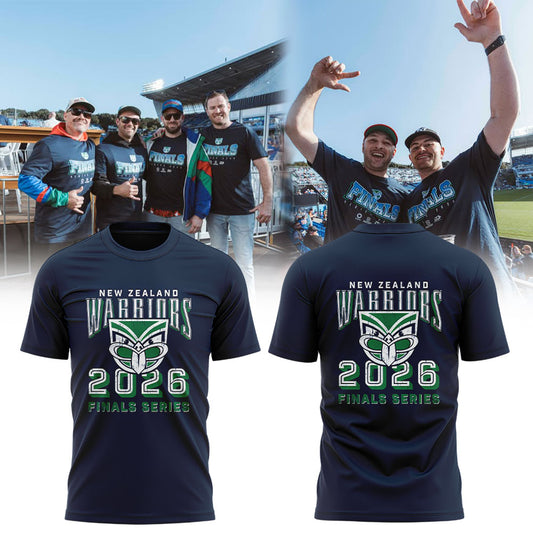 Limited Edition New Zealand Warriors 2026 Finals Series T-Shirt