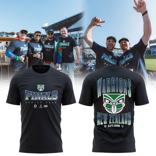 Limited Edition New Zealand Warriors 2026 Finals Series T-Shirt