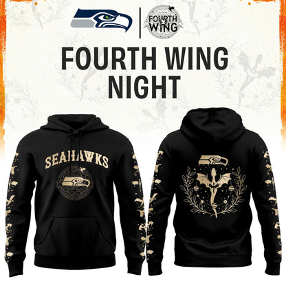 All Team NFL x Fourth Wings Night 2026 Black Hoodie