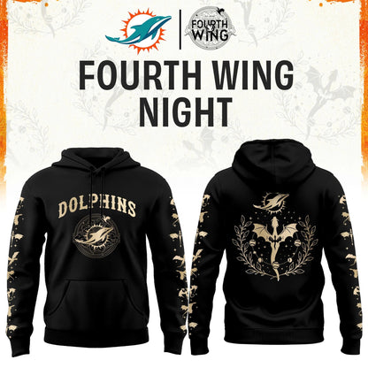 All Team NFL x Fourth Wings Night 2026 Black Hoodie
