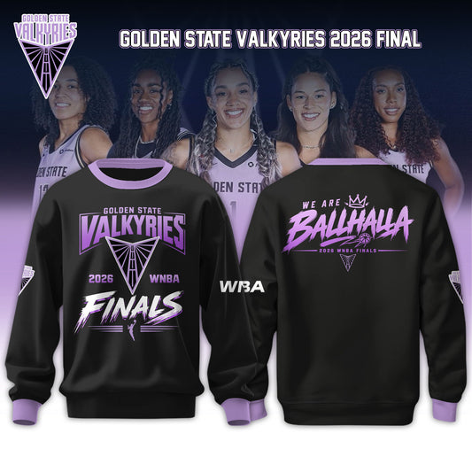 Limited Edition Golden State Valkyries 2026 WNBA Finals Sweatshirt