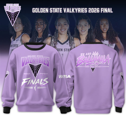 Limited Edition Golden State Valkyries 2026 WNBA Finals Sweatshirt