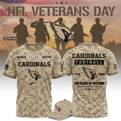 All Team NFL x Veterans Day 2026 T-Shirt