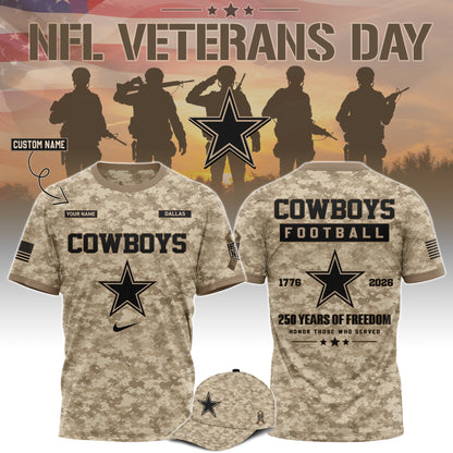 All Team NFL x Veterans Day 2026 T-Shirt