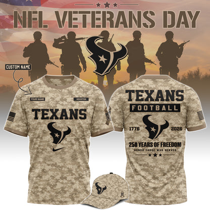 All Team NFL x Veterans Day 2026 T-Shirt