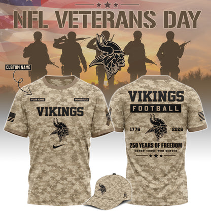 All Team NFL x Veterans Day 2026 T-Shirt