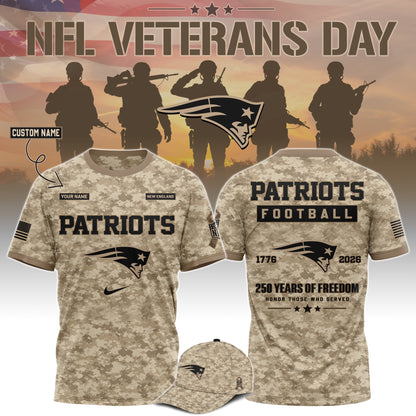 All Team NFL x Veterans Day 2026 T-Shirt