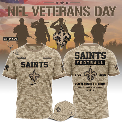 All Team NFL x Veterans Day 2026 T-Shirt