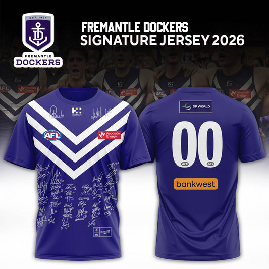 Limited Edition Fremantle Dockers 2026 AFL Grand Final T-shirt