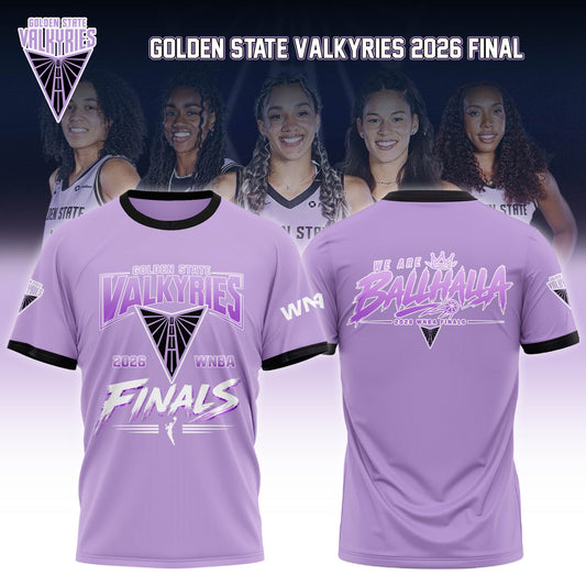 Limited Edition Golden State Valkyries 2026 WNBA Finals T-shirt