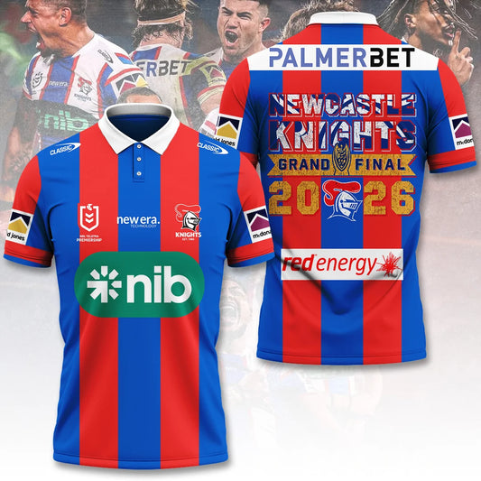 Limited Edition Newcastle Knights 2026 Grand Finals Polo