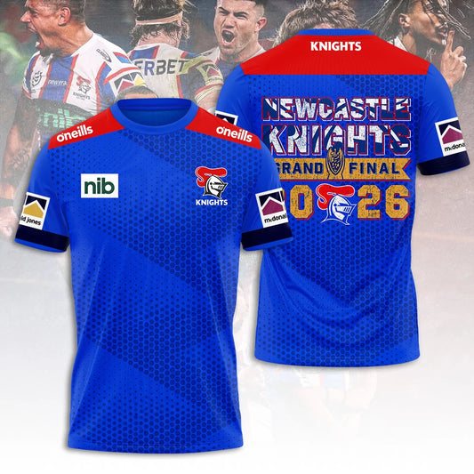 Limited Edition Newcastle Knights 2026 Grand Finals T-shirt