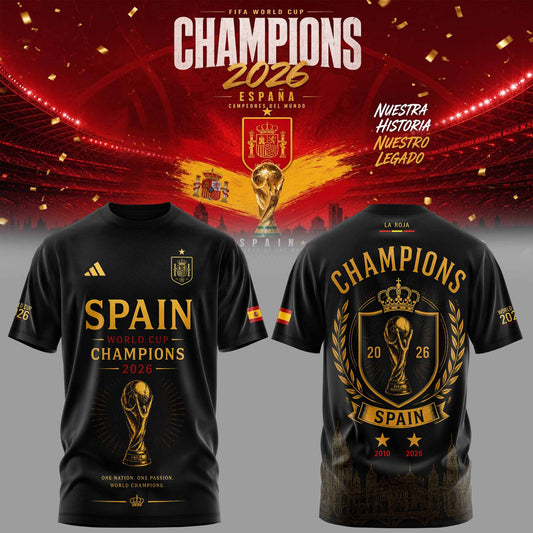 Spain Champions World Cup 2026 Limited Edition Shirt