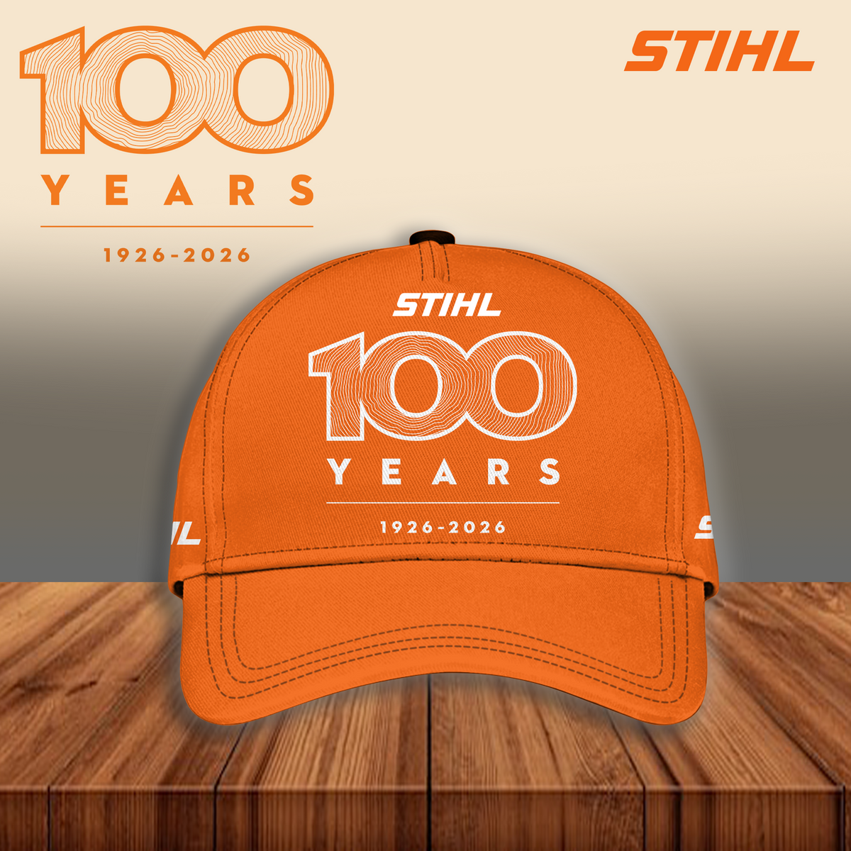 Limited Edition 100 Years Of STIHL Cap