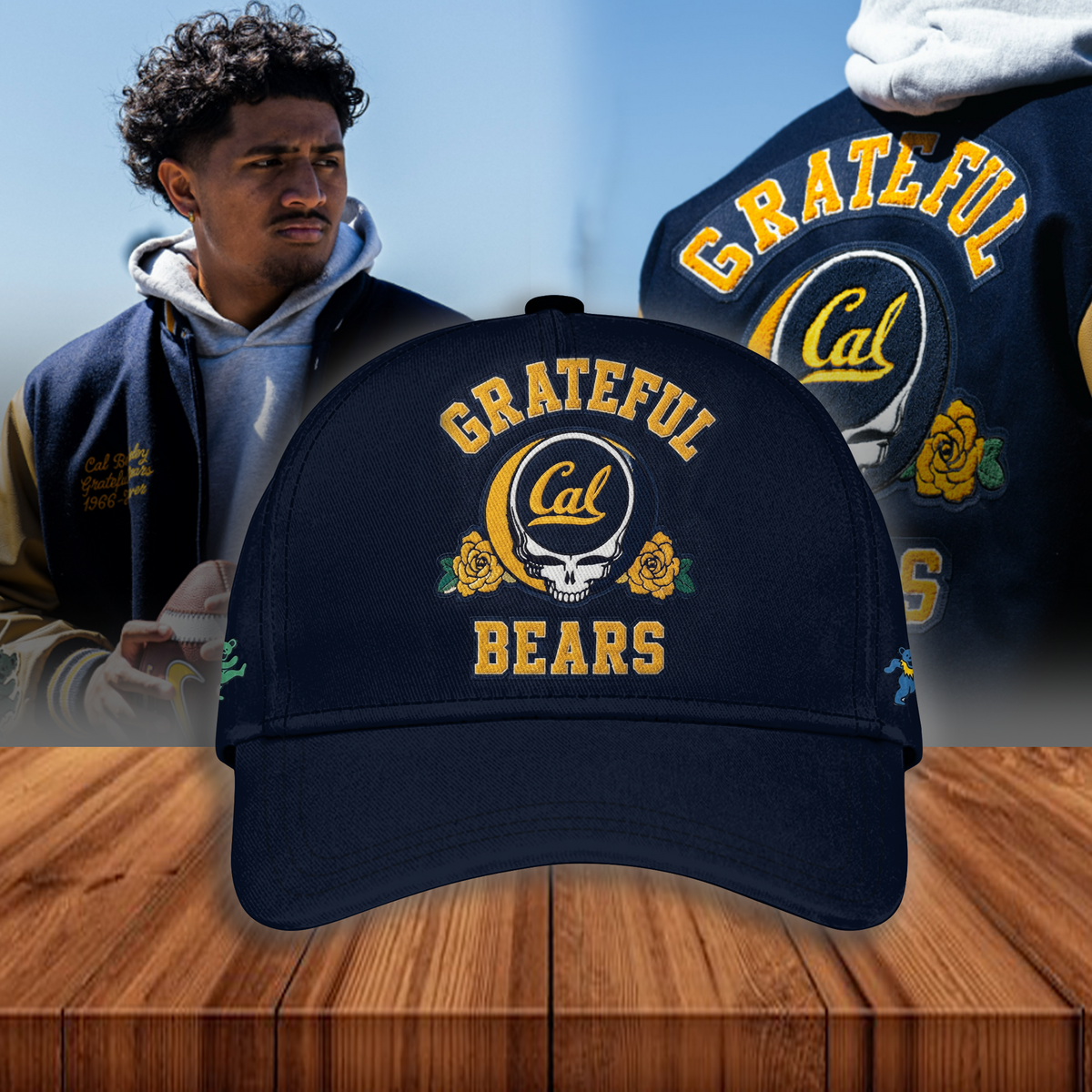 Limited Edition Cal Football x Grateful Dead Cap