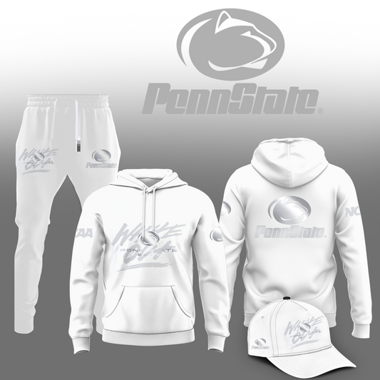 Limited Edition Penn State Nittany Lions 2026 White Out Hoodie