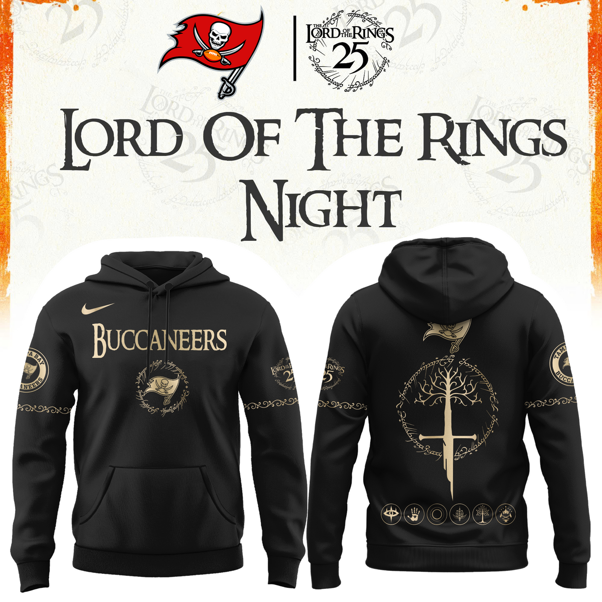 All Team NFL x The Lord of The Rings 2026 Hoodie
