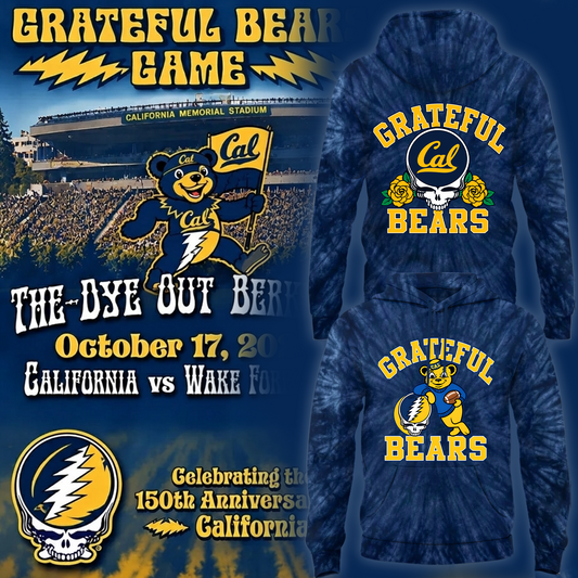 Limited Edition Cal Football x Grateful Dead Hoodie
