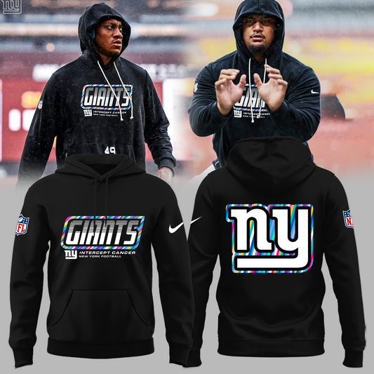 Limited Edition New York Giants 2026 NFL Crucial Catch Hoodie