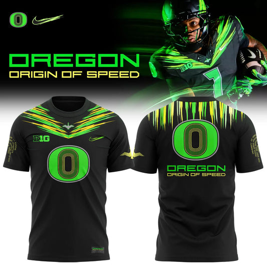 Limited Edition Oregon Ducks Origin of Speed Air T-shirt