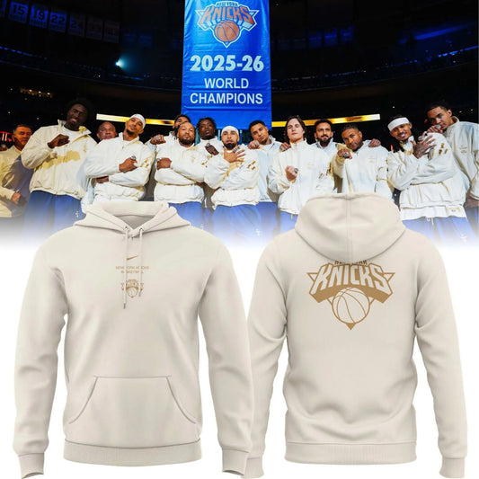 Limited Edition New York Knicks The Champs 2025-2026 Hoodie