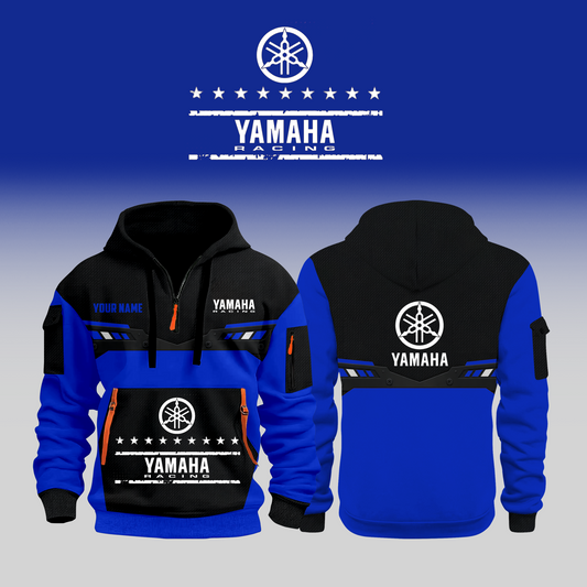 Limited Edition Yamaha New Half Zip Hoodie