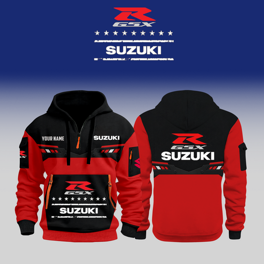 Limited Edition Suzuki RSX New Half Zip Hoodie