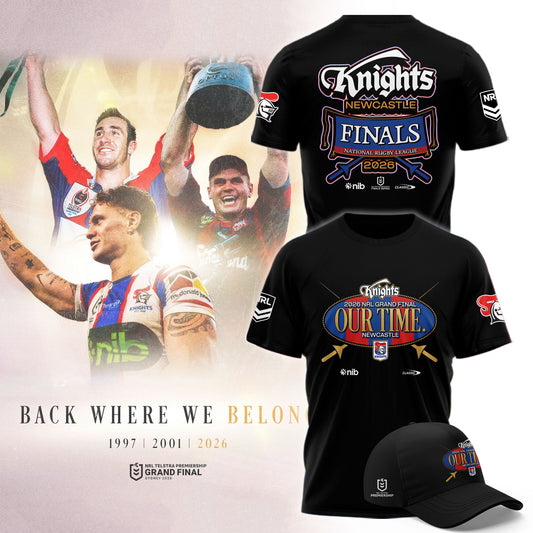 Limited Edition Newcastle Knights 2026 Grand Finals T-shirt