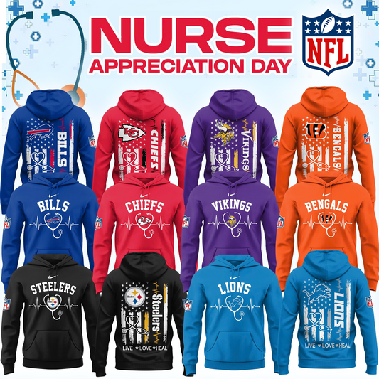 All Team NFL x Nurse Appreciation Day 2026 Hoodie